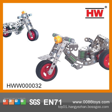 Latest 3D Metal Motorcycle Toys Metal Puzzle Set for Children